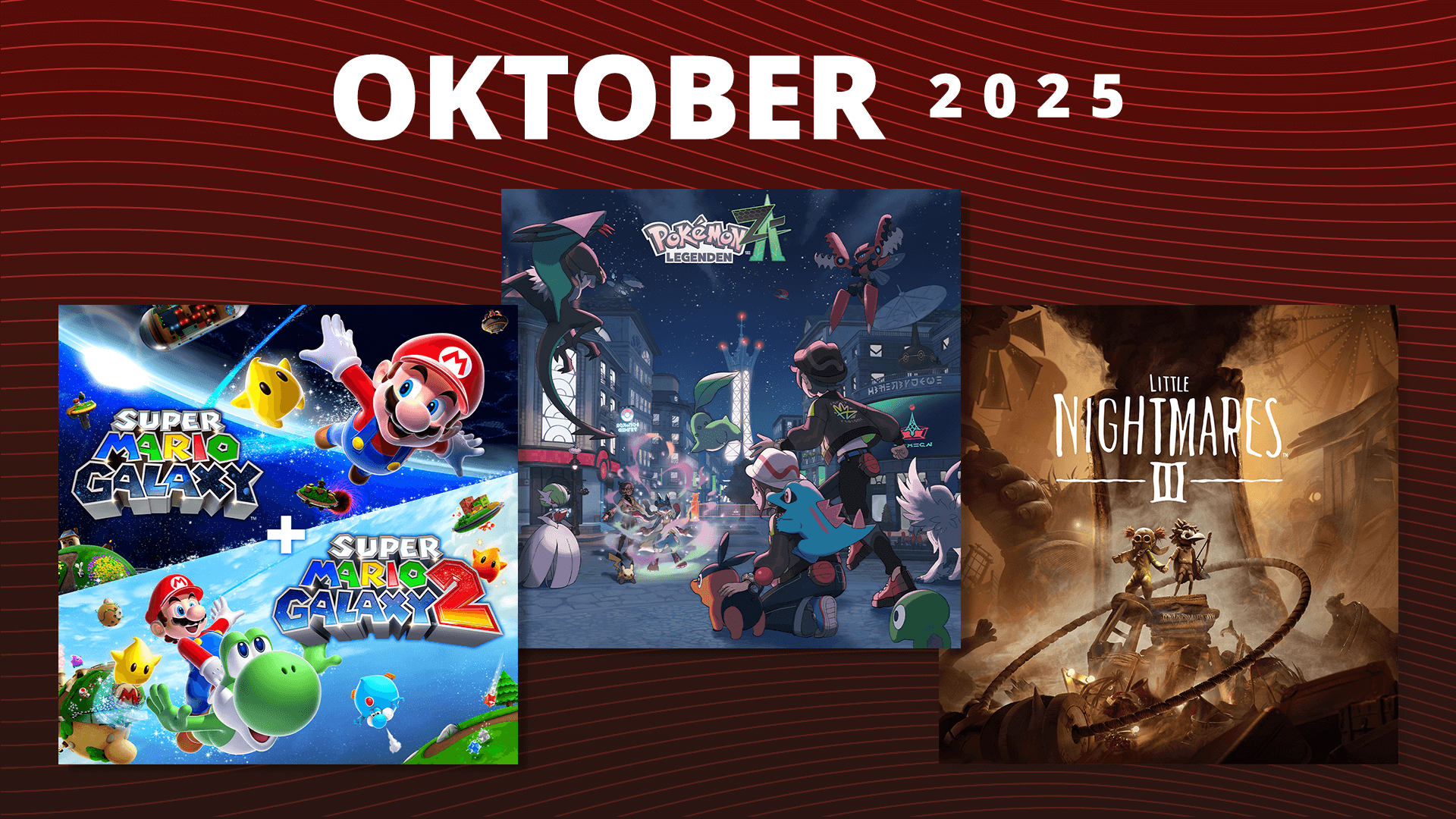 Kommande spel – oktober 2025