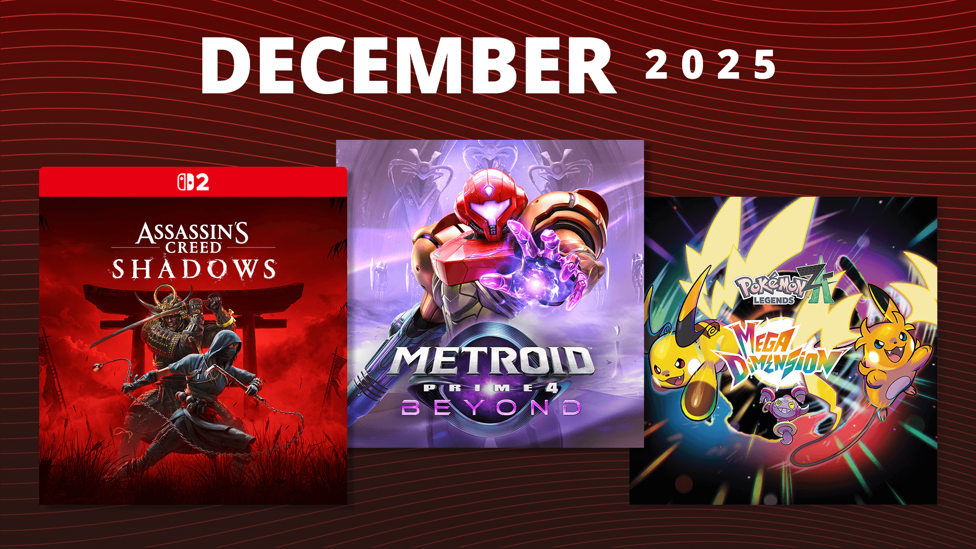 Kommande spel - december 2025