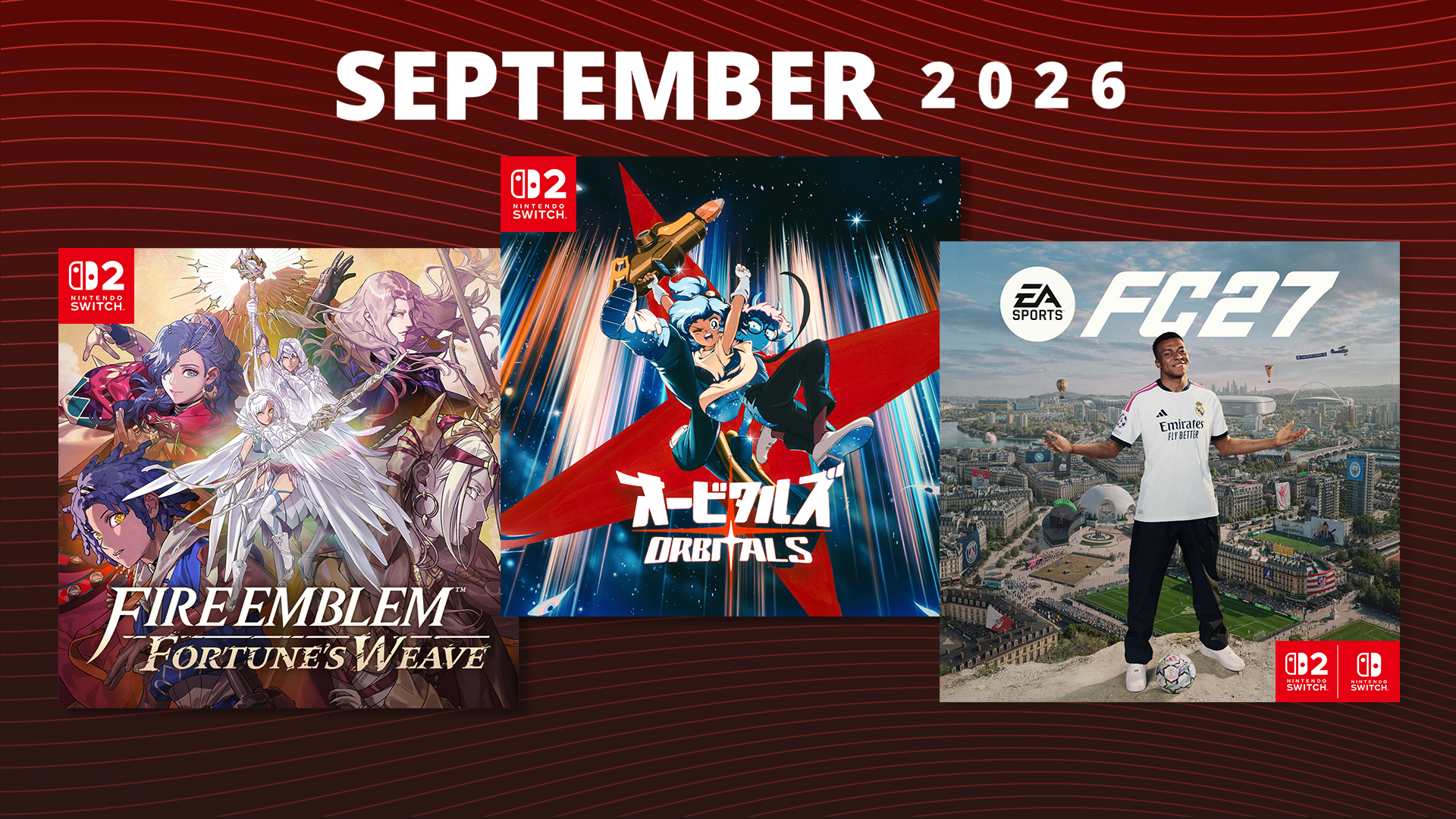 Kommande spel – september 2026