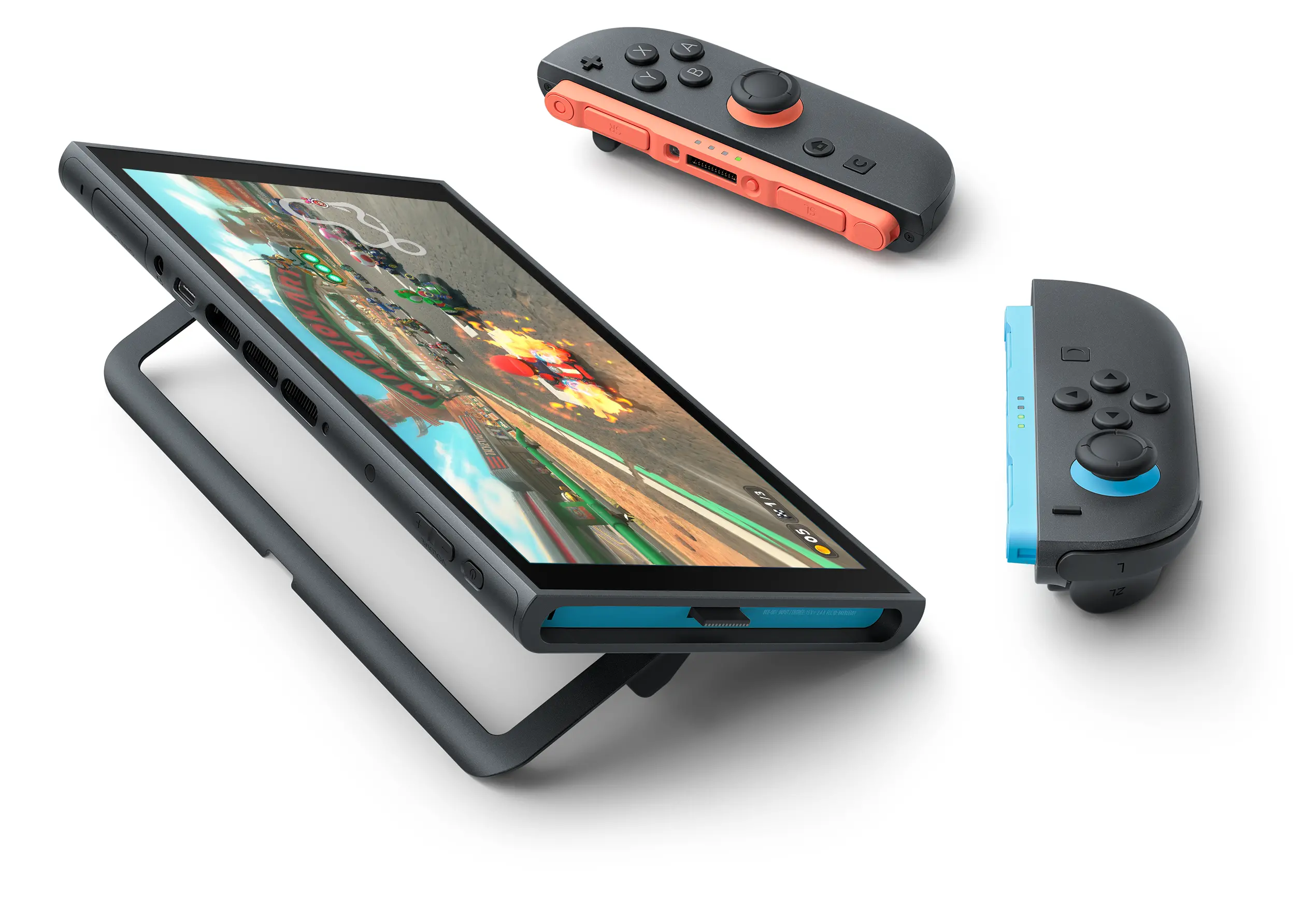 Nintendo Switch 2 in tabletop mode