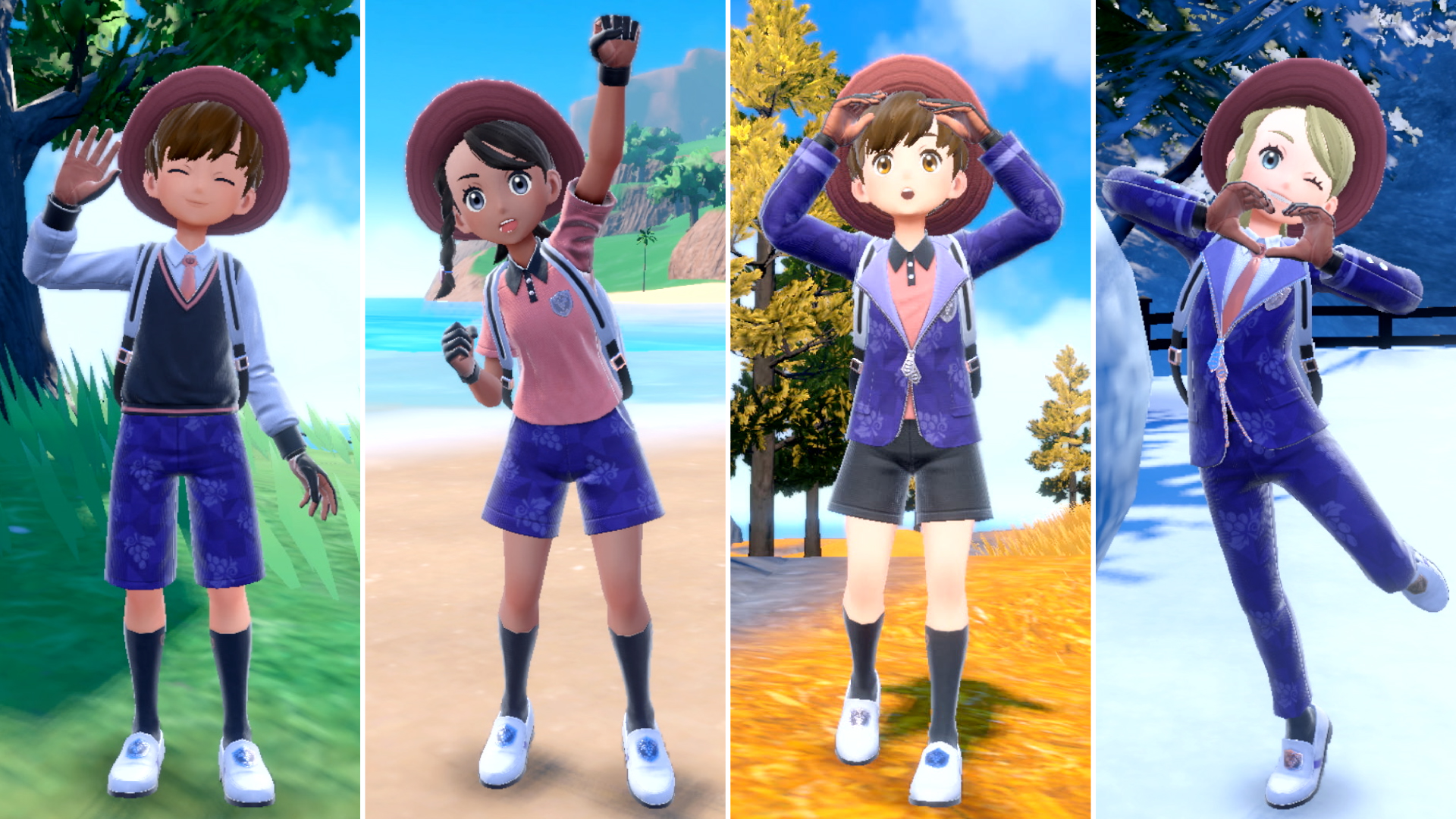 Nytt Uniform InfoPack Pokémon Violet