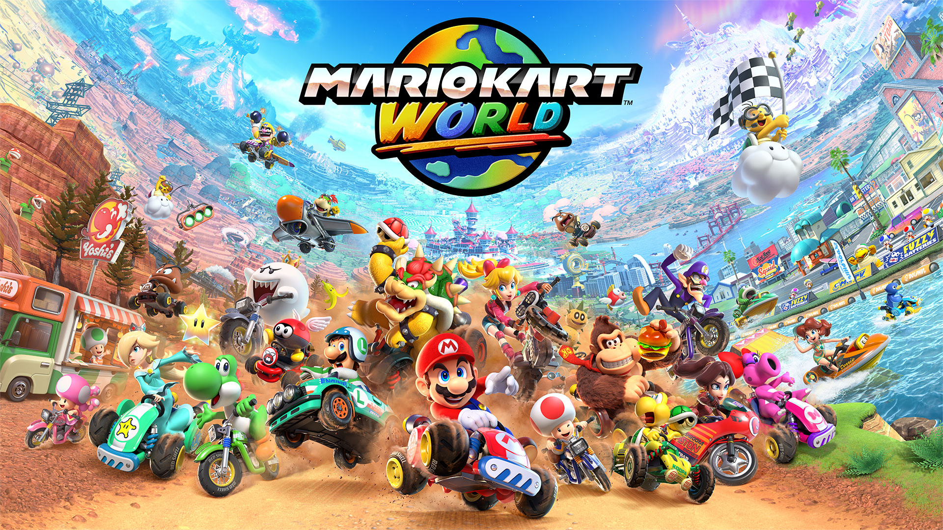 Mario Kart World Direct sänds på torsdag 17 april