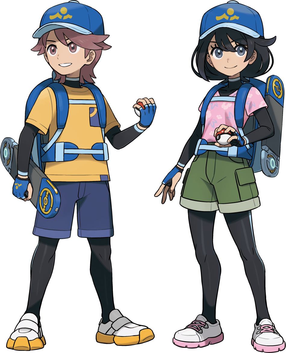 PokemonWindsWaves Main Characters