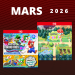 Kommande spel – mars 2026