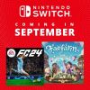 Kommande Nintendo Switch-spel – september 2023