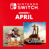 Kommande Nintendo Switch-spel – april 2025