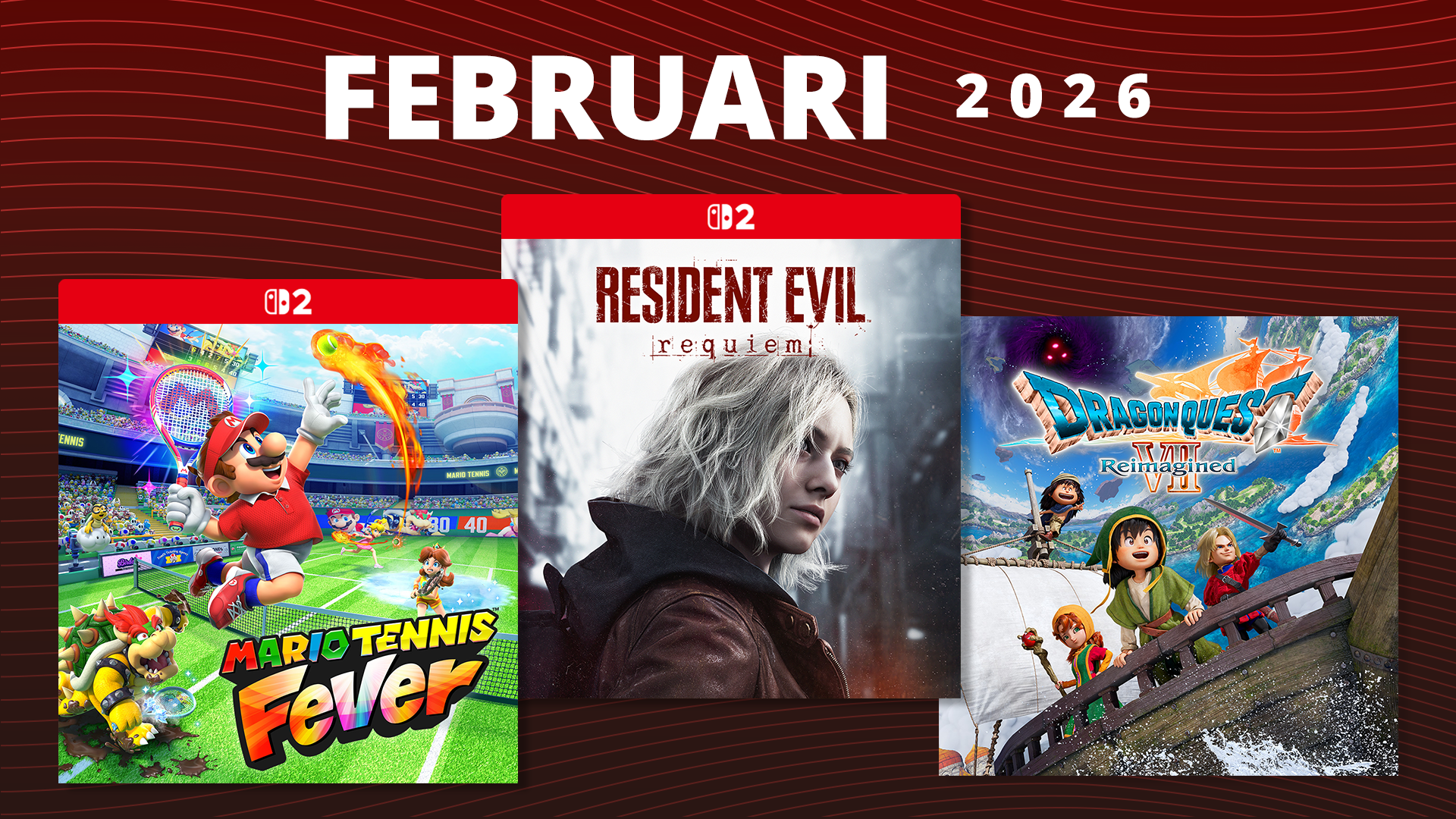 Kommande spel - februari 2026