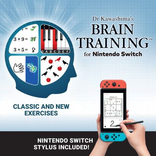 Dr Kawashima’s Brain Training for Nintendo Switch