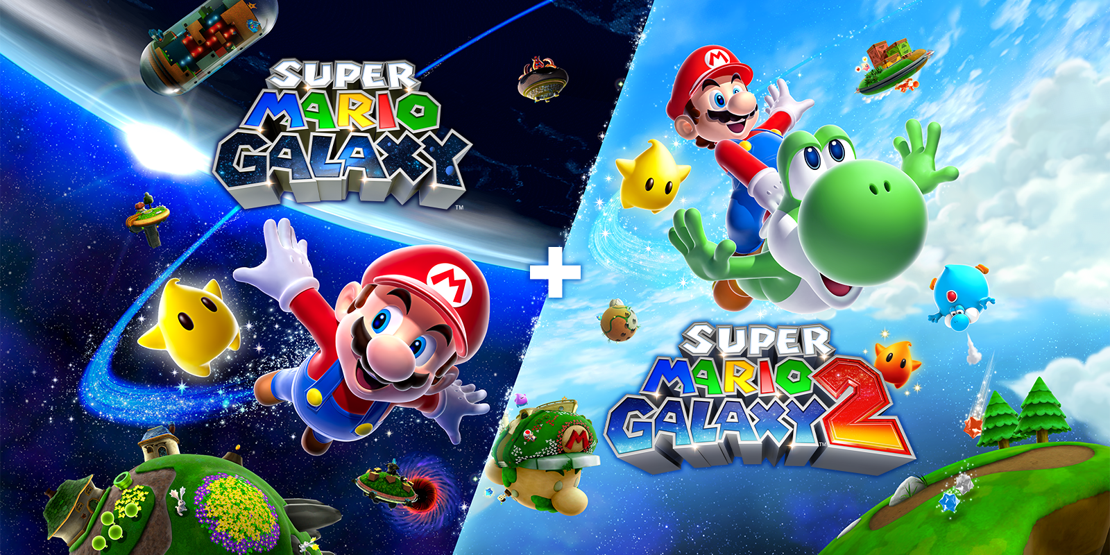 Super Mario Galaxy + Super Mario Galaxy 2