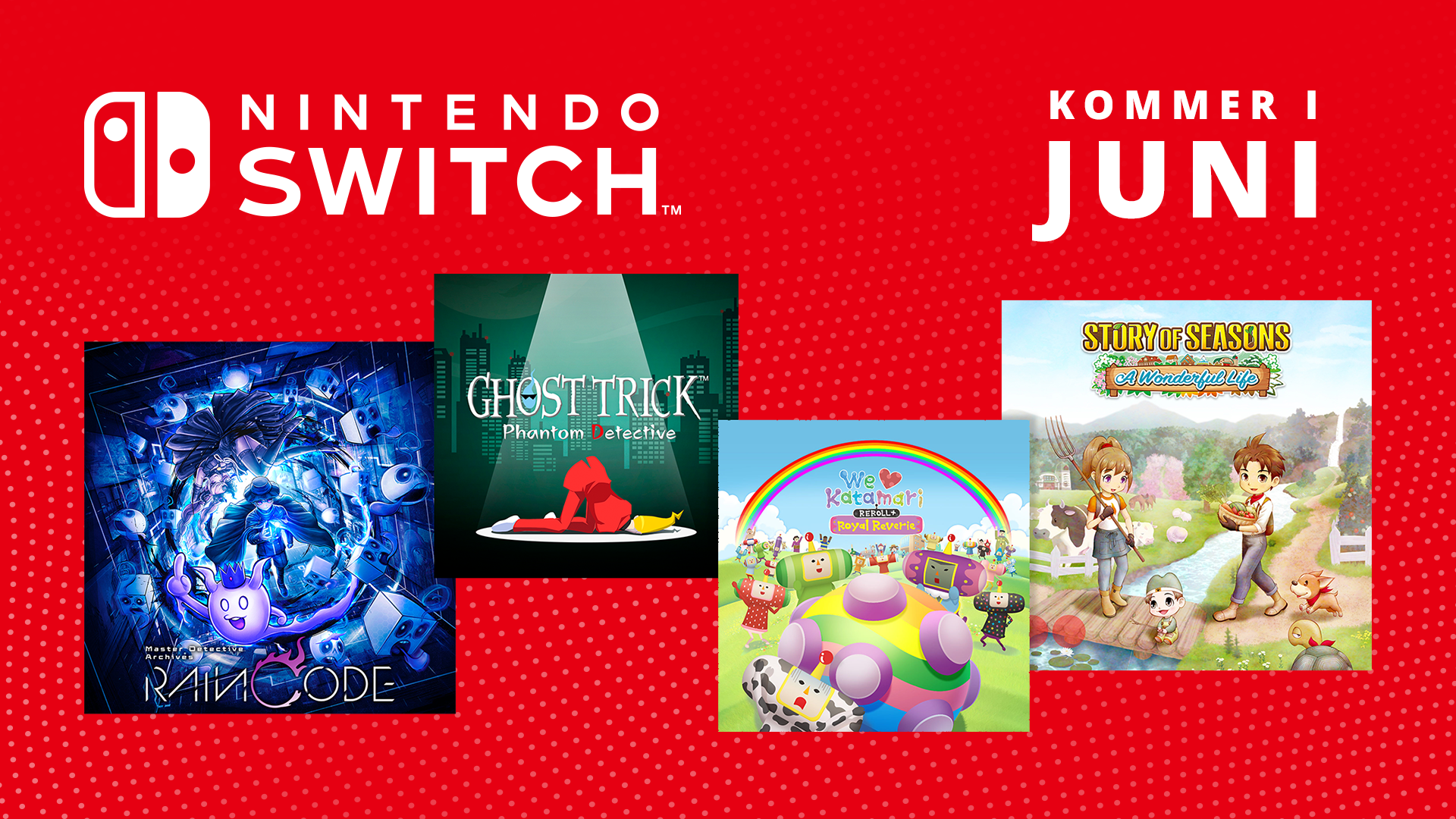 Kommande Nintendo Switch-spel – juni 2023