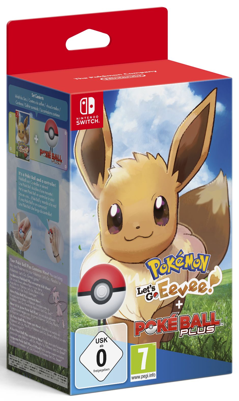 Pokémon: Let’s Go, Eevee! + Poké Ball Plus