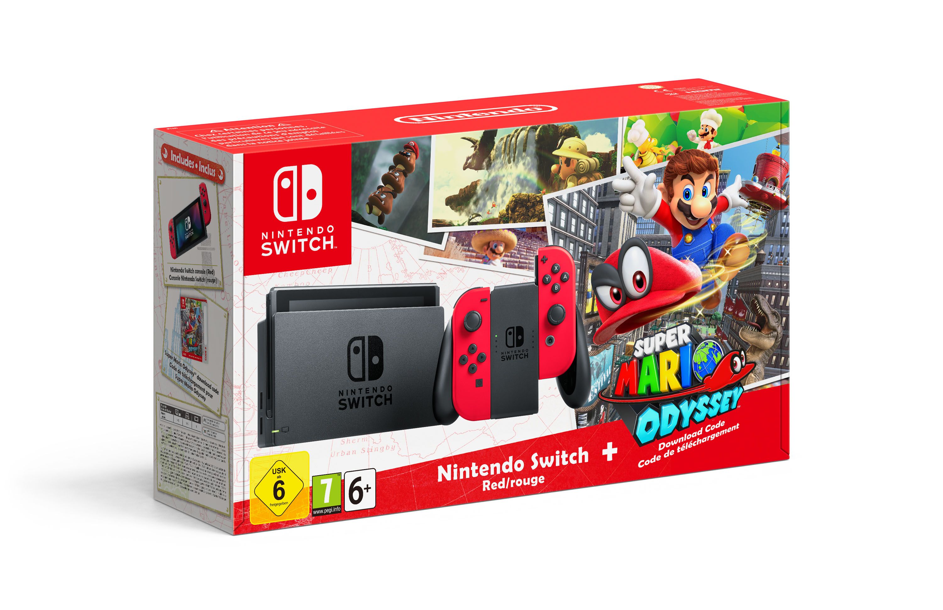 Nintendo Switch - Super Mario Odyssey Edition - Nintendo