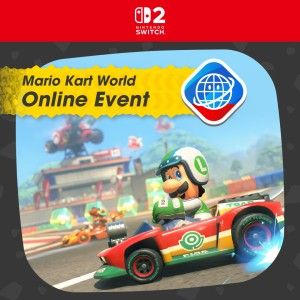 Tävla om förstaplatsen i det senaste europeiska onlineevenemanget i Mario Kart World!