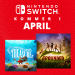 Kommande Nintendo Switch-spel i april 2024!