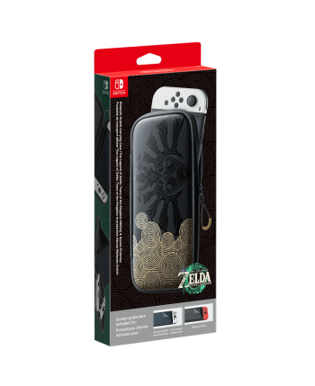 Nintendo Switch Carrying Case (The Legend of Zelda: Tears of the Kingdom Edition) & Screen Protector
