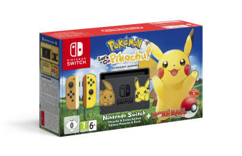 Nintendo Switch - Pokémon: Let’s Go, Pikachu! Limited Edition