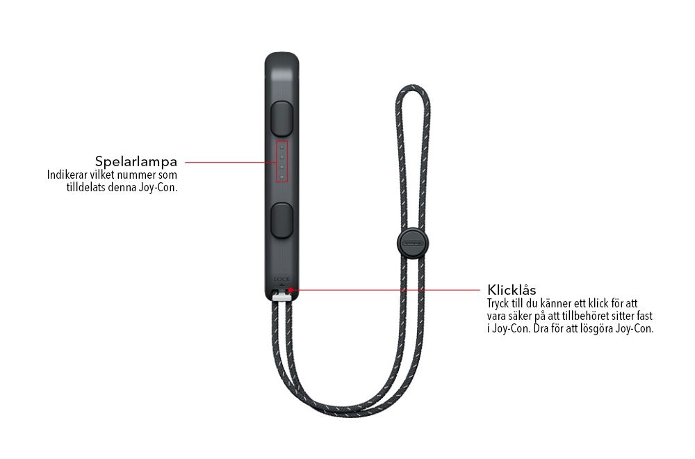 Joy-Con strap - sida